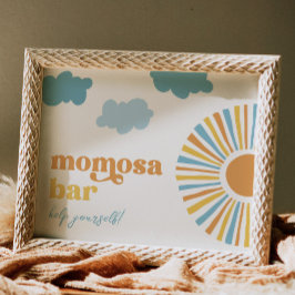 Poster Sinal de Bar Sun Mãe-Osa