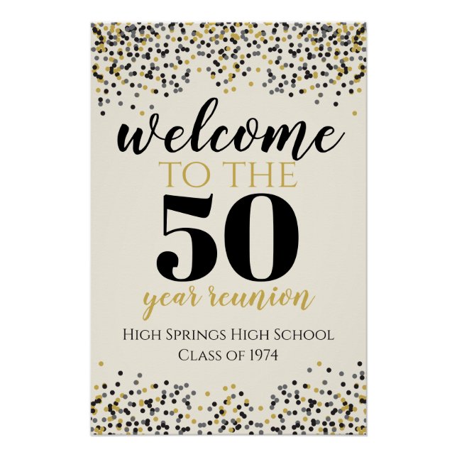 Póster Sinal de boas-vindas (Frente)