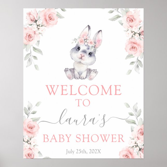 Poster Sinal de boas-vindas a Bunny Girl (Frente)