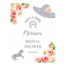 Sinal de boas-vindas a Rosa e Silver Kentucky Derb