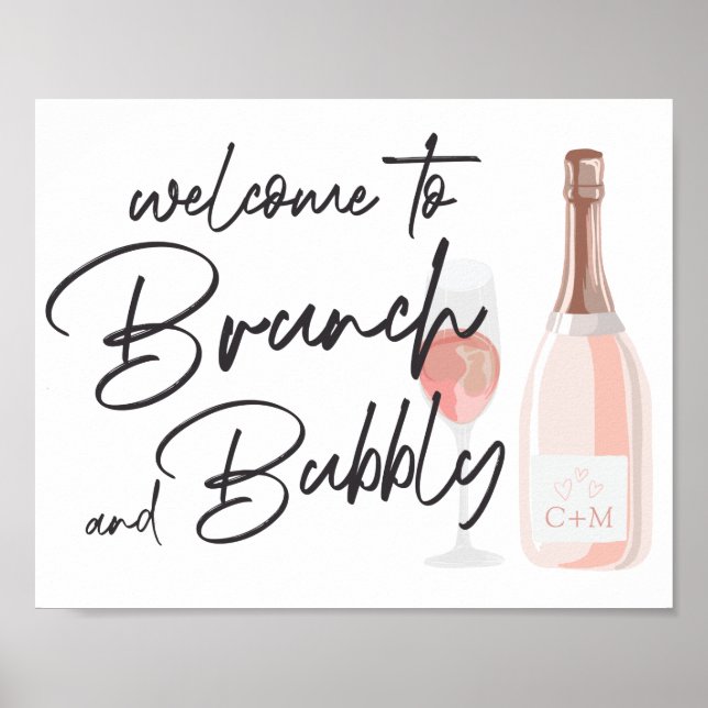 Poster Sinal de boas-vindas ao Chá de fraldas Boho Fiesta (Frente)