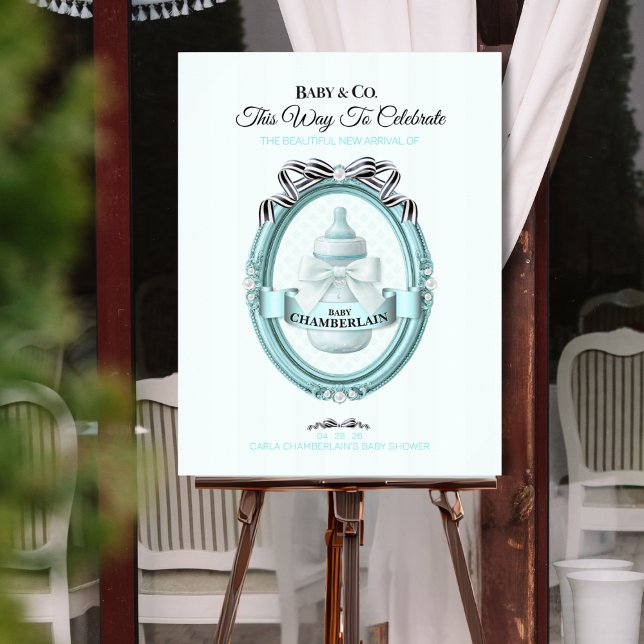 Poster Sinal de Boas-Vindas Baby & Co. (Criador carregado)