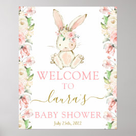 Poster Sinal de boas-vindas da Bunny Girl