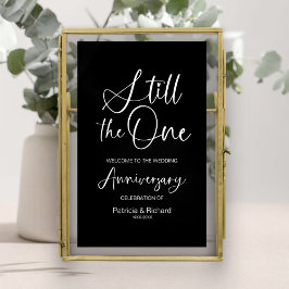 Poster Sinal de Boas-Vindas de Aniversário de Casamento S