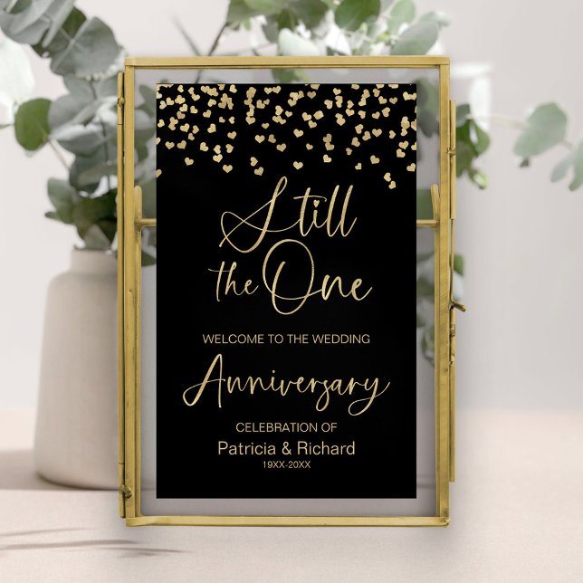 Poster Sinal de Boas-Vindas de Aniversário de Casamento S (Criador carregado)