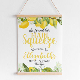 Poster Sinal de Boas-vindas de Aniversário para Limões de