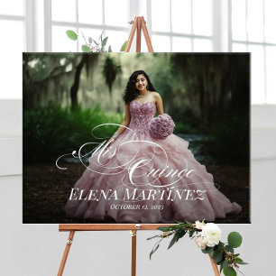 Poster Sinal de boas-vindas de Mis Quince Quinceanera