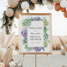 Poster Sinal de boas-vindas do Chá de panela bem-sucedido