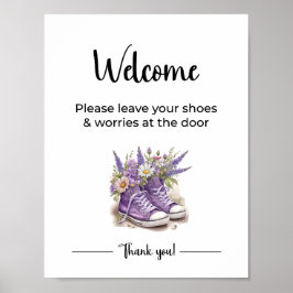 Poster Sinal de boas-vindas do convidado Airbnb