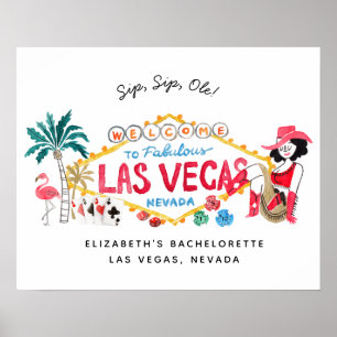 Poster Sinal de boas-vindas do final de semana da Bachelo