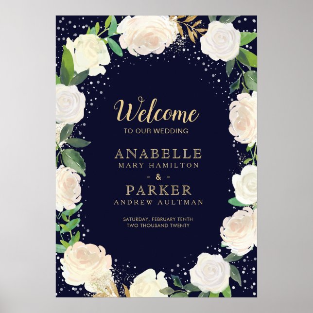 Poster Sinal de boas-vindas do inverno (20x28) (Frente)