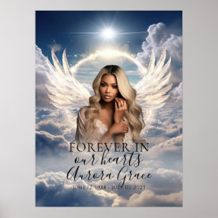 Poster Sinal de Boas-Vindas do Memorial Abraço Angelical