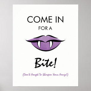 Poster Sinal de boas-vindas do partido do Dia das Bruxas