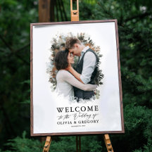 Sinal de Boas-vindas do Photo Wedding