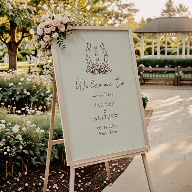 Poster Sinal de Boho Ocidental Russo (Criador carregado)