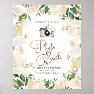 Poster Sinal de Booth Fotografia Russo Farmhouse Fresca