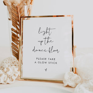 Poster Sinal de Brilho de Casamento STELLA