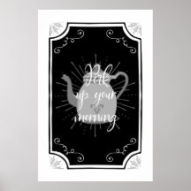 Sinal de Café Engraçado