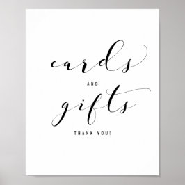 Poster Sinal De Caligrafia Elegante De Casamento