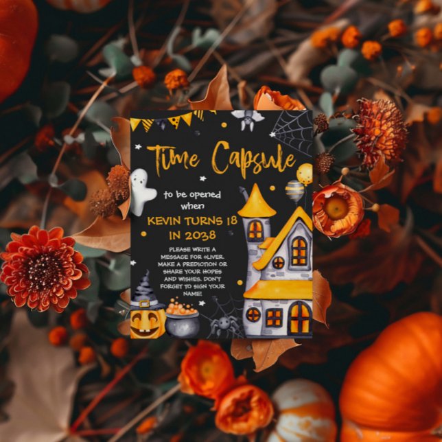 Poster Sinal de Cápsula de Aniversário do Festa das Hallo (Criador carregado)