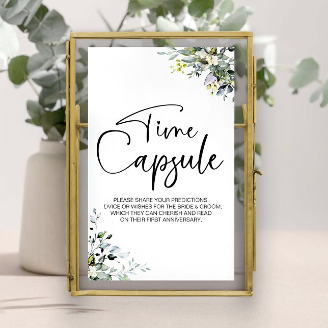 Poster Sinal de Cápsula do Tempo do Primeiro Aniversário  (Criador carregado)