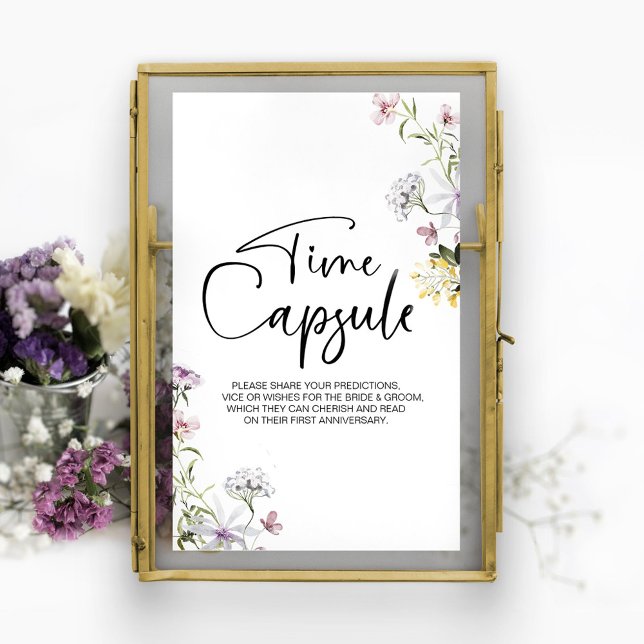 Poster Sinal de Cápsula do Tempo do Primeiro Aniversário  (Criador carregado)