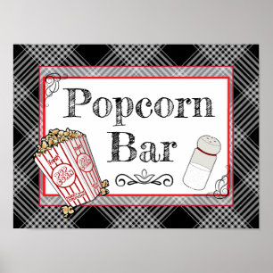 Póster Sinal de Cartaz de Casamento ou Chá de Bebê na Bar