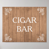 Sinal de casamento - bar de cigarro ou seu próprio