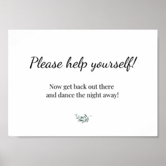 Poster Sinal de Casamento - Cesta de Banheiro