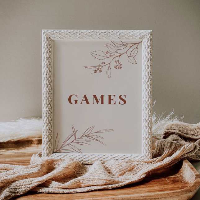 Poster Sinal de Casamento de Jogos (Criador carregado)