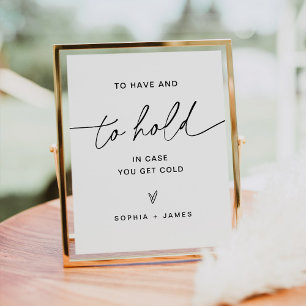 Poster Sinal de Casamento em Aberto EVERLEIGH