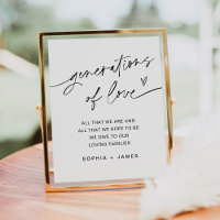 Sinal de Casamento Gerações de Amor EVERLEIGH