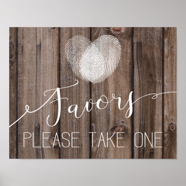 Póster sinal de casamento "Guestbook Impressão" (Frente)