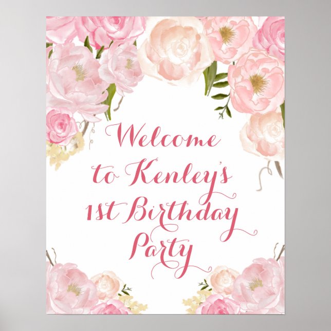 Poster Sinal de casamento reservado (Frente)