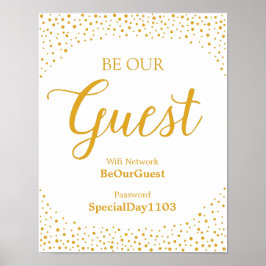 Poster Sinal De Casamento - Senha Wifi - Sinal De Casamen