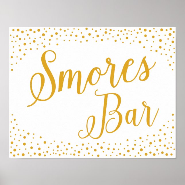 Poster Sinal de Casamento - Sinal de Casamento Confetti d (Frente)