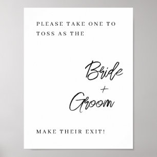 Poster Sinal de Confetti - Simplesmente Elegante