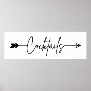 Poster Sinal de cotovelo flecha Sinal de casamento