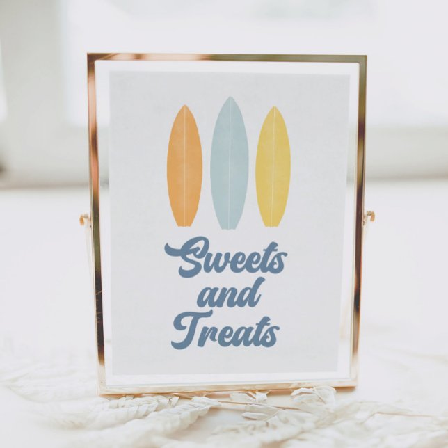 Poster Sinal de Doce e Tratamentos de Festa de aniversári (Criador carregado)