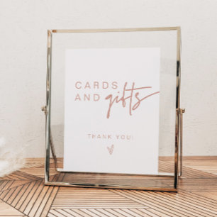 Poster Sinal de Dons e Cartões Rosa com Pincelada do MARL