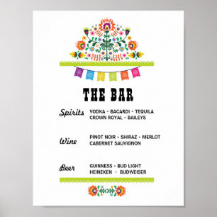 Póster Sinal de Engajamento da Festa The Bar Party Event