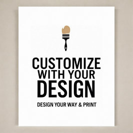 Poster Sinal de exibição de evento de Vazio personalizáve