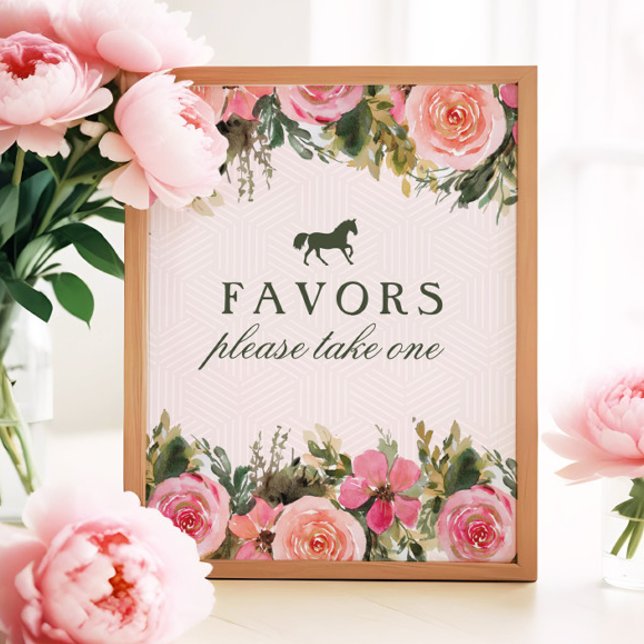 Poster Sinal de Favor de Chuveiro de Noiva para o Derby d (Criador carregado)