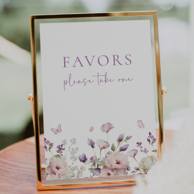 Poster Sinal de Favor do Jardim da Borboleta (Criador carregado)