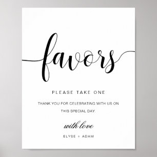 Poster Sinal de Favor Moderno Minimalista Leyton