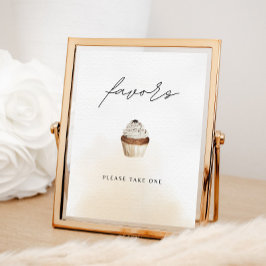 Poster Sinal de favorecimento do Chá de panela da cozinha