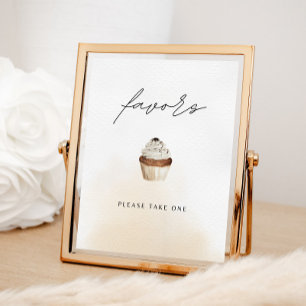 Poster Sinal de favorecimento do Chá de panela da cozinha