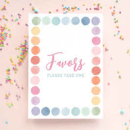 Poster Sinal de Favoritos à Festa de aniversário Arte Arc