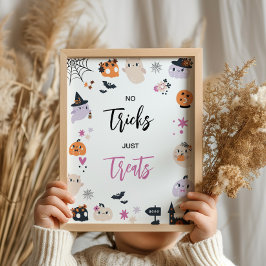 Poster Sinal de Festa de aniversário do Dia das Bruxas