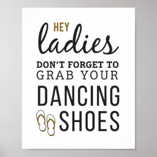 Poster Sinal de flutuação simples de Sacudir 8x10